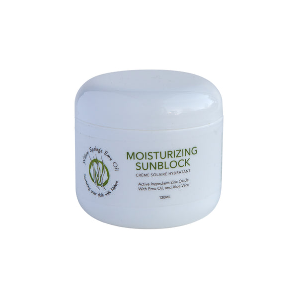 emu oil sunblock zinc