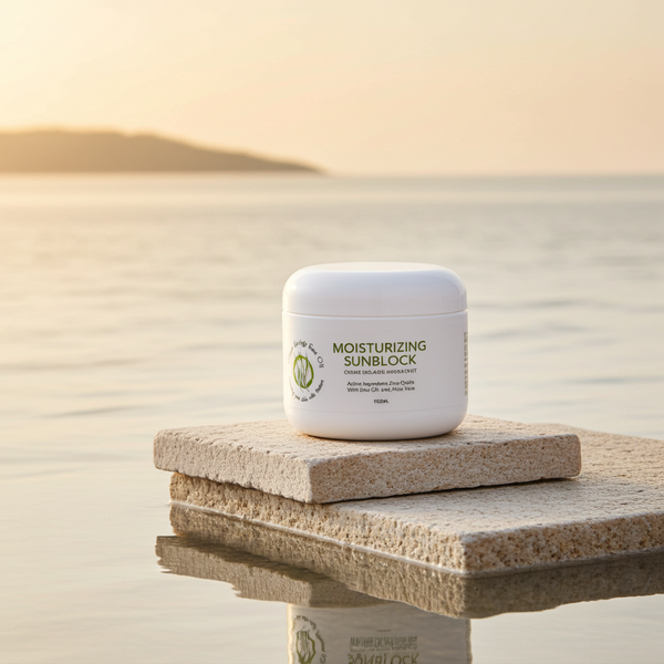 All Natural Sunblock with Emu Oil & Zinc Oxide (Broad Spectrum Protection) - Reef Safe!