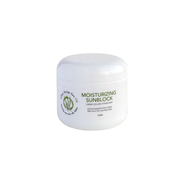 All Natural Sunblock with Emu Oil & Zinc Oxide (Broad Spectrum Protection) - Reef Safe!