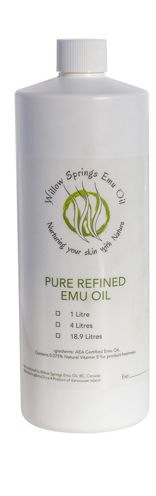Bulk Pure Emu Oil 1-litre  (910 g)