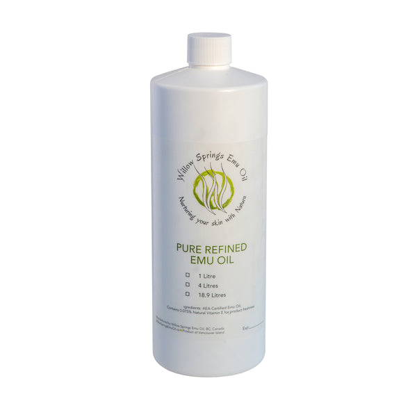 Willow Springs Bulk Pure Emu Oil 